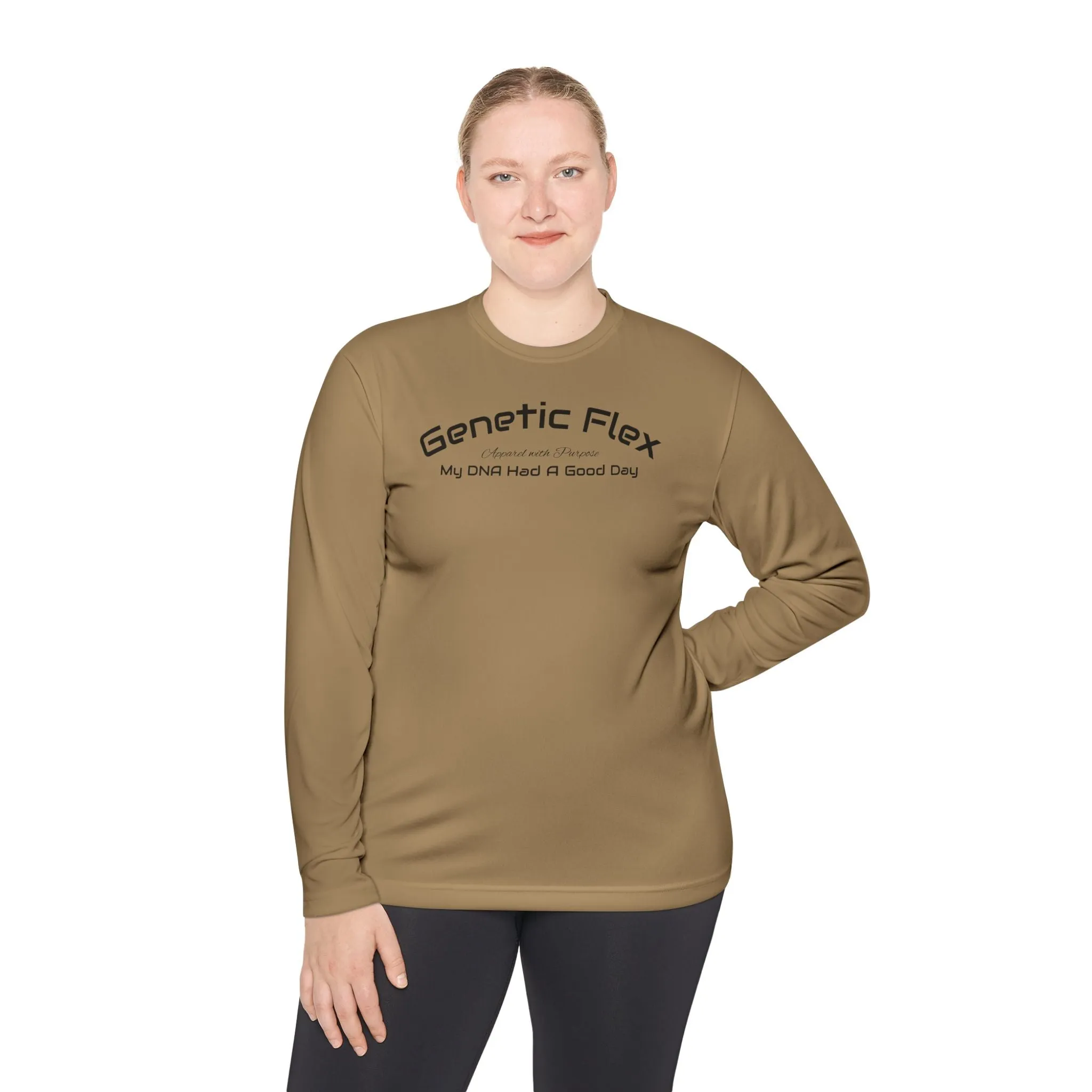 Design Flex Genetic DNA Tee Sleeve Female-Long - Had Convenient - Fitted Flash promotion My a Good Day