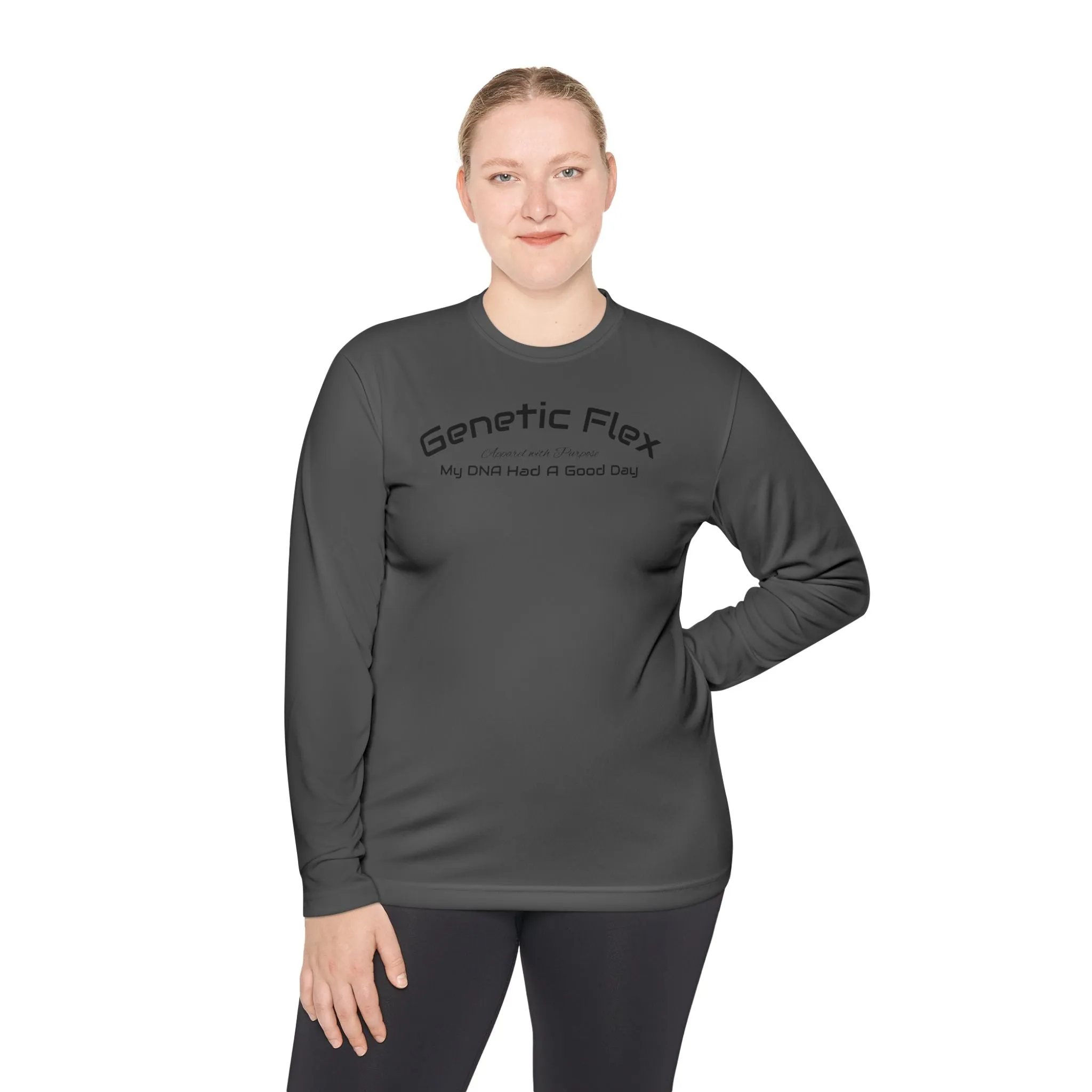 Design Flex Genetic DNA Tee Sleeve Female-Long - Had Convenient - Fitted Flash promotion My a Good Day