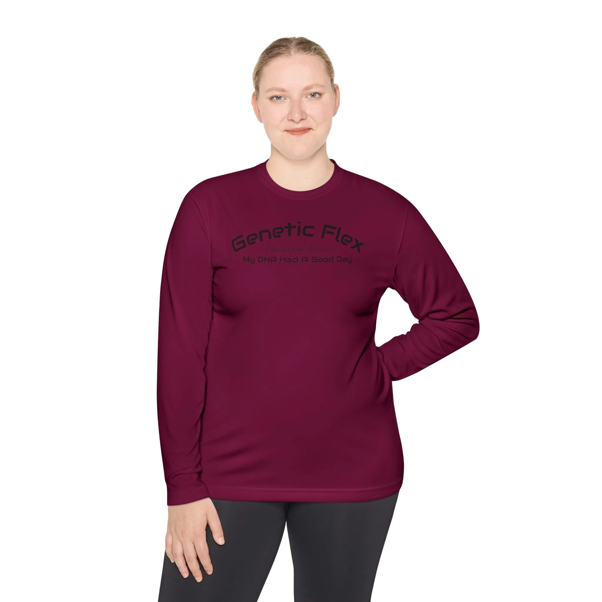 Design Flex Genetic DNA Tee Sleeve Female-Long - Had Convenient - Fitted Flash promotion My a Good Day