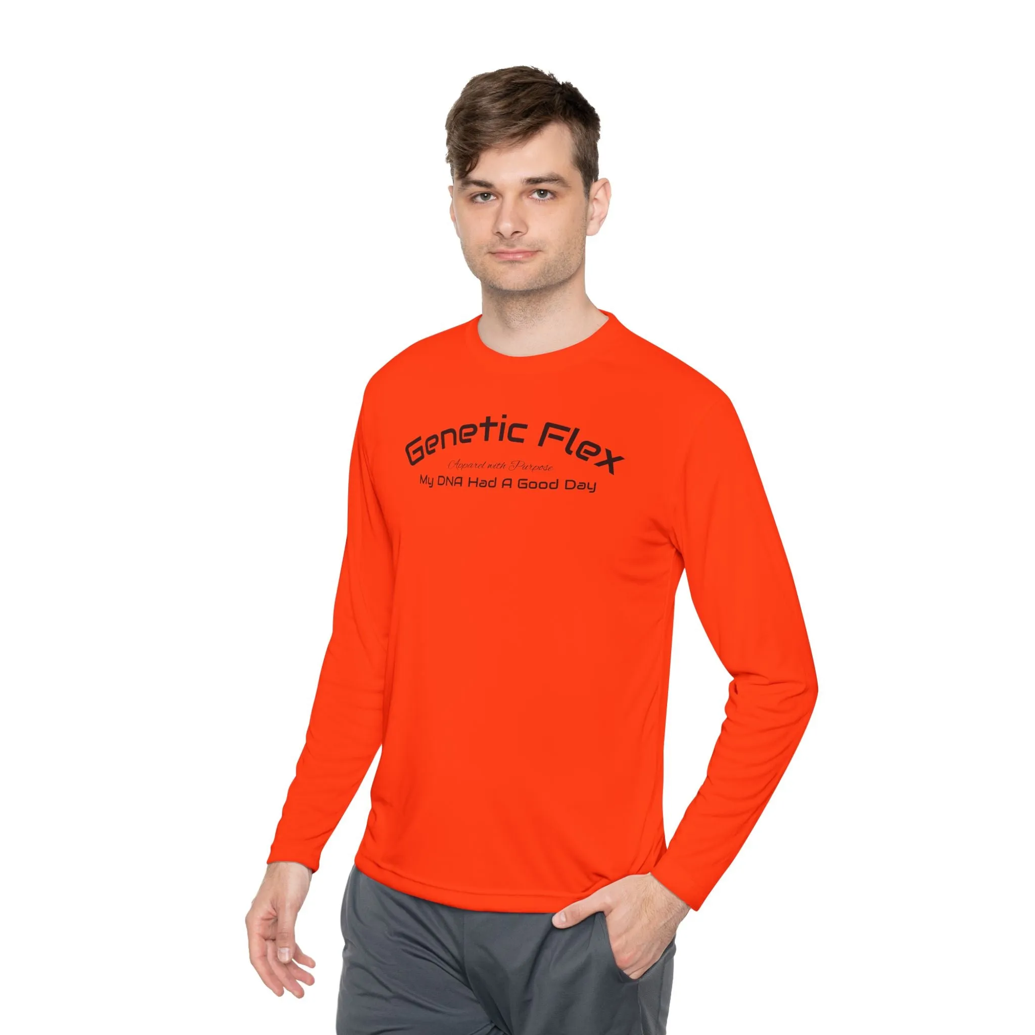 Design Flex Genetic DNA Tee Sleeve Female-Long - Had Convenient - Fitted Flash promotion My a Good Day