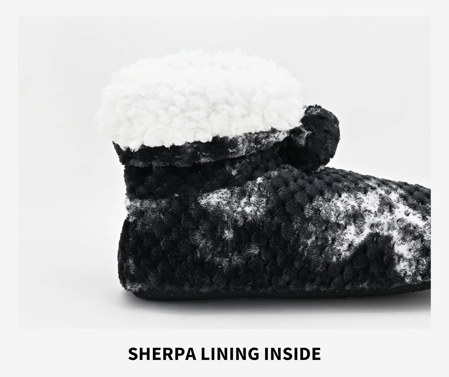 DICUIRD Slipper Socks with Grippers for Women,Winter Cozy&Comfy Boot Slippers for Women