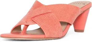 Donald Pliner AYLLY Slip-On Dress Sandals 2.5” Heel Slip-On Heeled Sandals for Women, Crisscross Upper, Memory Foam Insole, Summer Heels, Comfortable Heels for Women