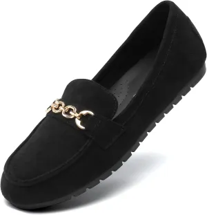 DREAM PAIRS Loafers for Women Casual Comfortable Slip On Flat Shoes Lightweight Leisure Work Shoes Comfort Walking Shoes