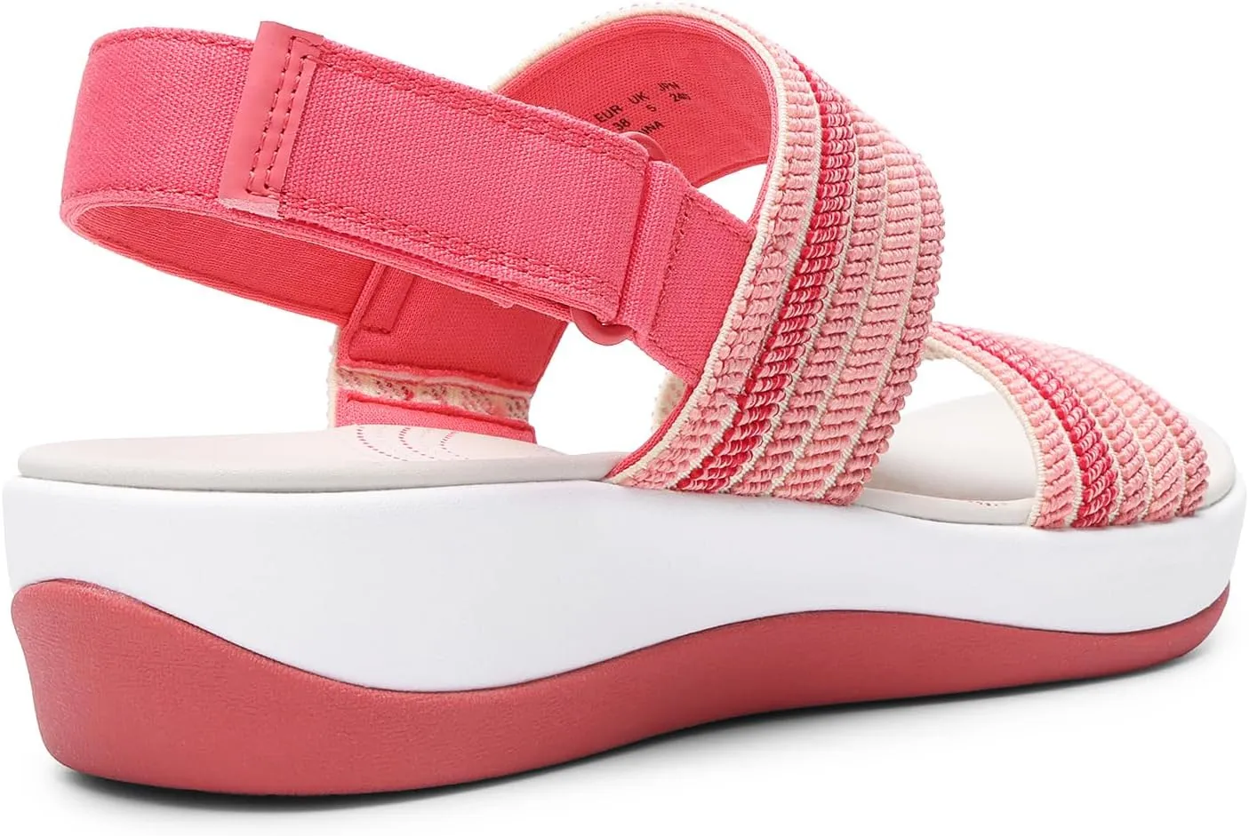 DREAM PAIRS Women's Walking Sandals Lightweight Soft Footbed Low Wedge Comfort Indoor Outdoor Flat Sandals