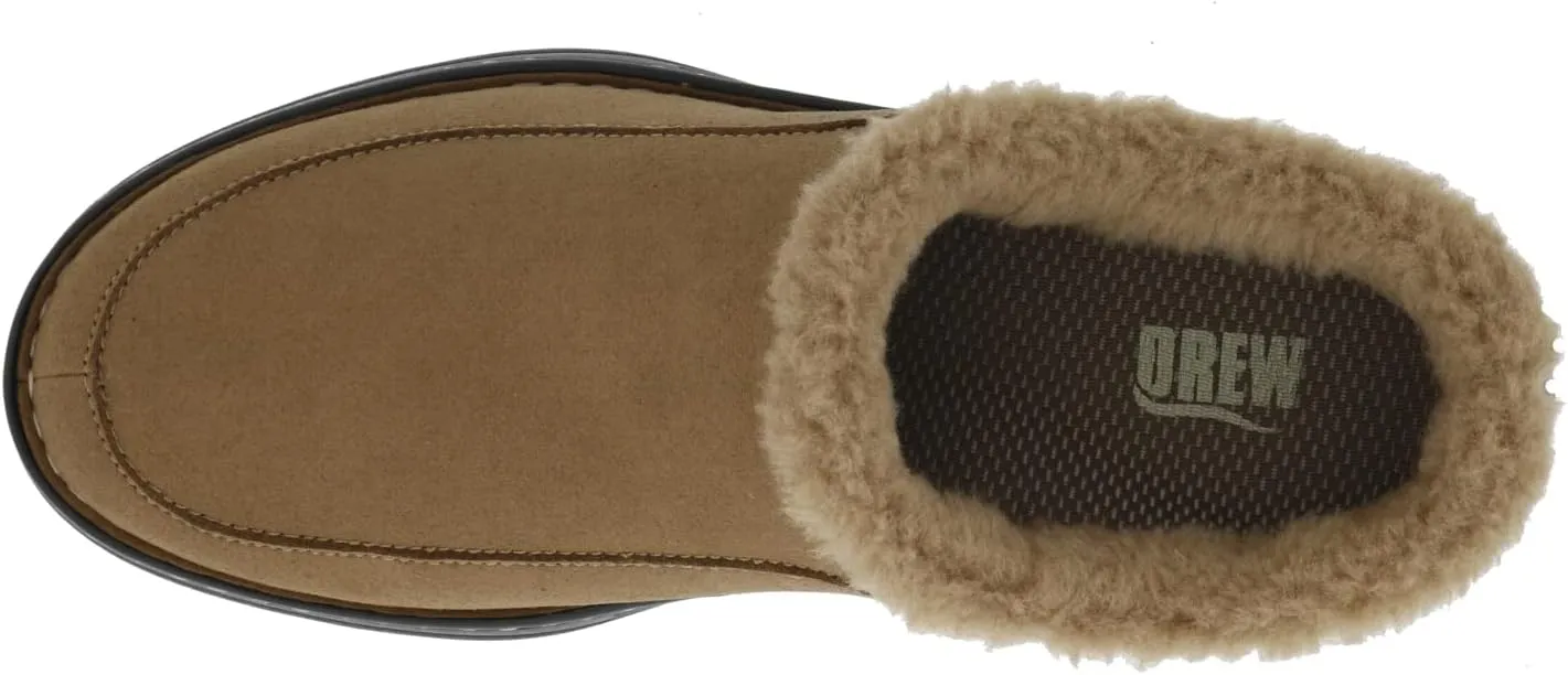 Drew Men's Palmer Comfort Slip-On Clog Slipper with Removable Insoles