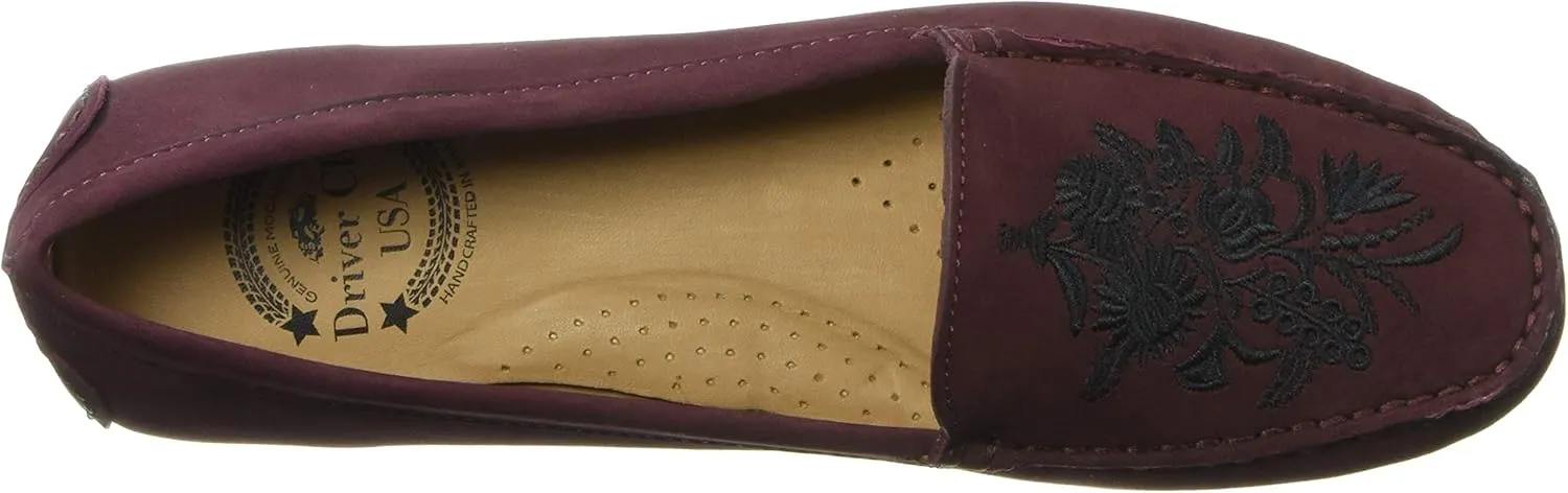 Driver Club USA Women's Leather Made in Brazil Nashville Loafer
