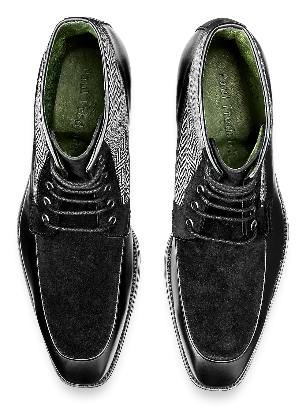 Duncan Lace Up Boot - Black