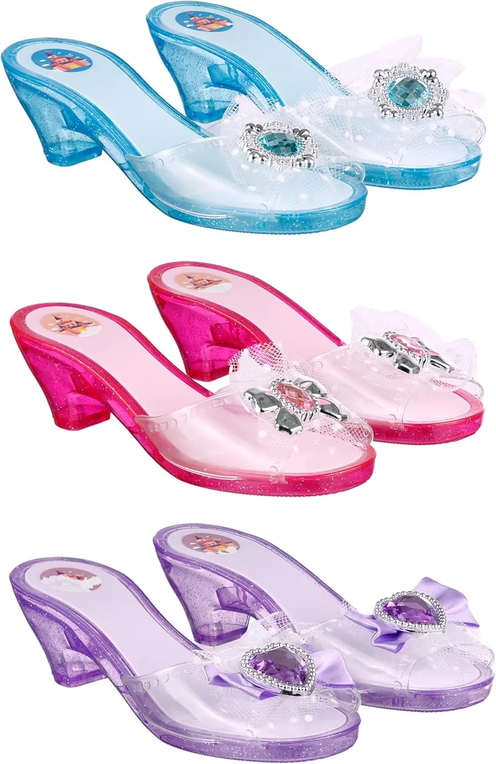 EXPRESSIONS 3Pack Princess Shoes Set