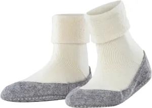 FALKE Women's W HP Cosyshoe Slipper Sock Merino Wool Grey Pink White 1 Pair, 6.5-7.5