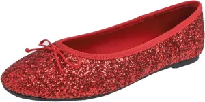 FEVERSOLE Women's Macaroon Colorful Memory Foam Cushion Insock Patent Ballet Flat