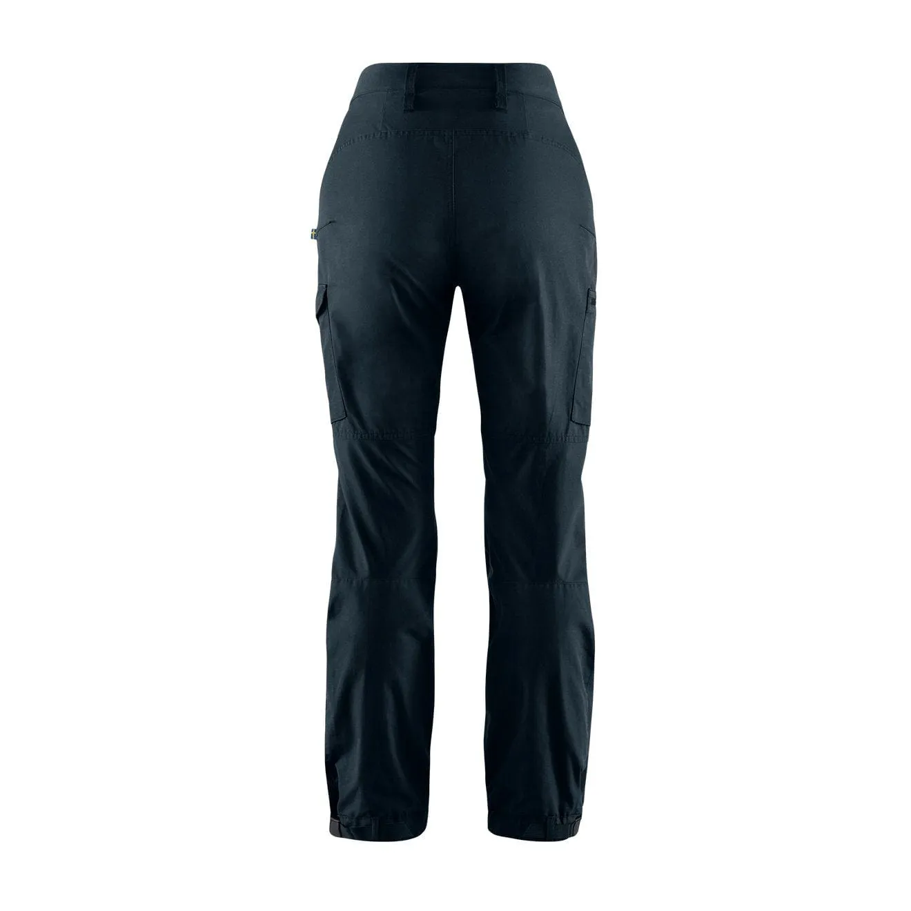 Fjallraven Womens Kaipak Curved Trousers Dark Navy
