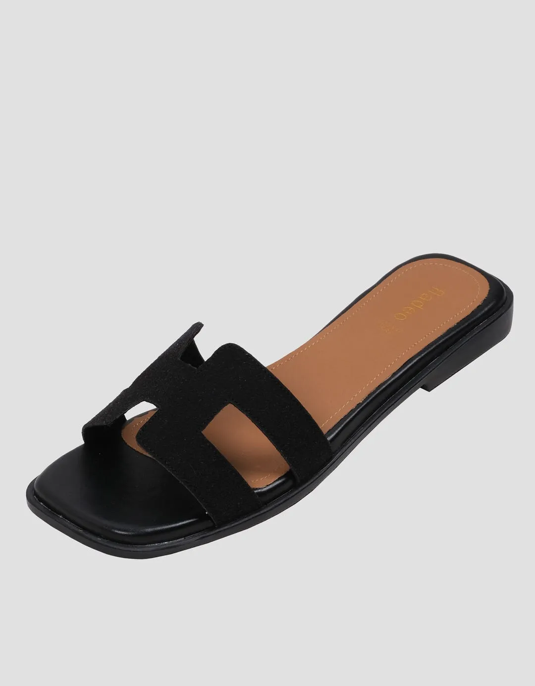 Fladeo Ladies 1Rvbck Sandal Slip On Wanita