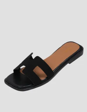 Fladeo Ladies 1Rvbck Sandal Slip On Wanita