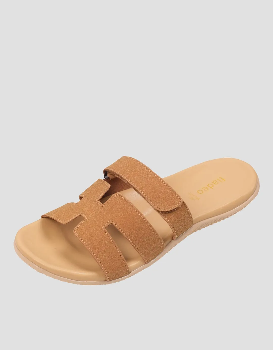 Fladeo Ladies 1Rvtan Sandal Slip On Wanita