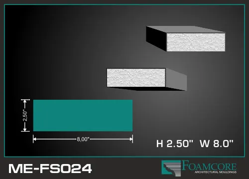 Flat Stock Cornice | ME-FS024