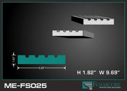 Flat Stock Cornice | ME-FS025