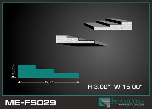 Flat Stock Cornice | ME-FS029