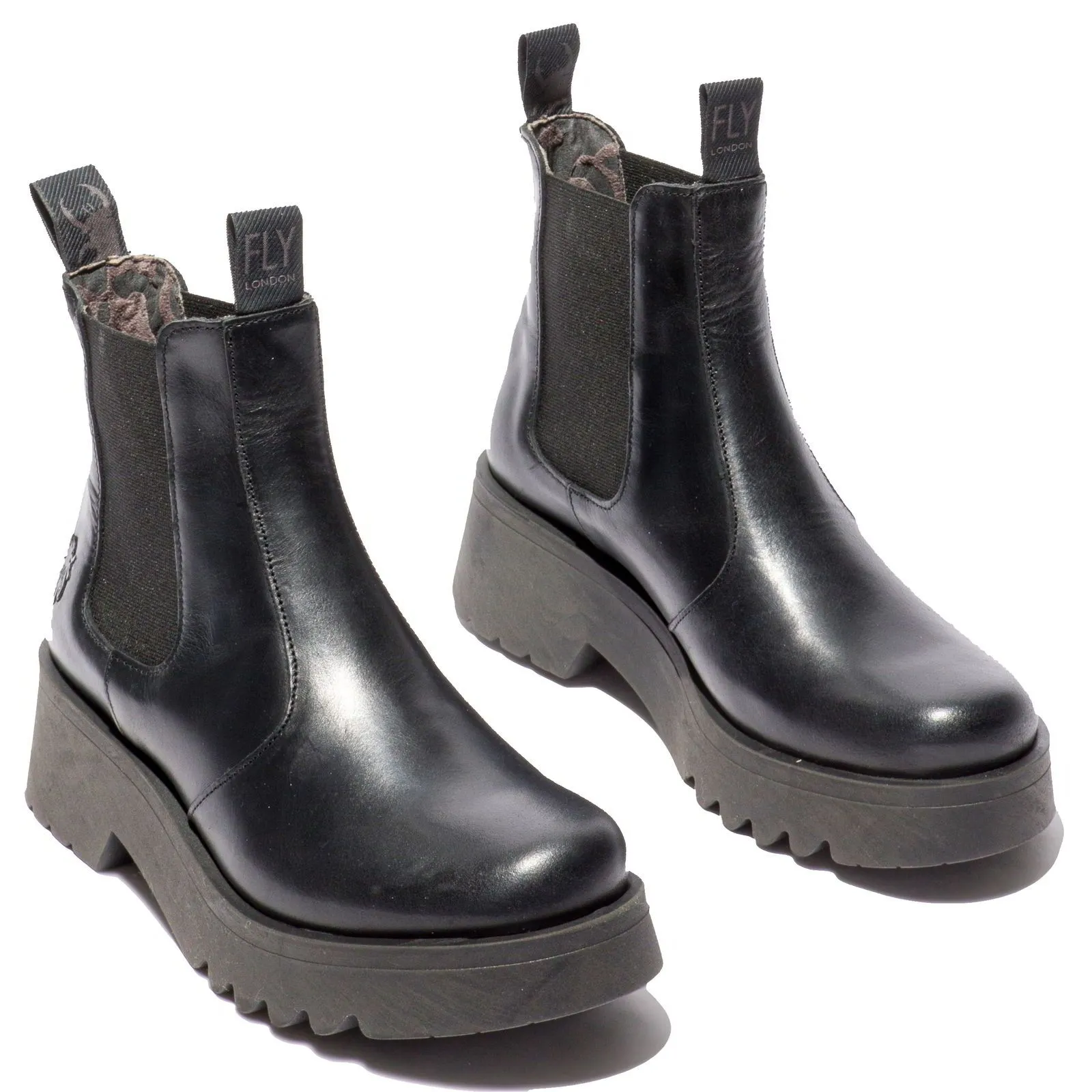 FLY LONDON MEDI BLACK