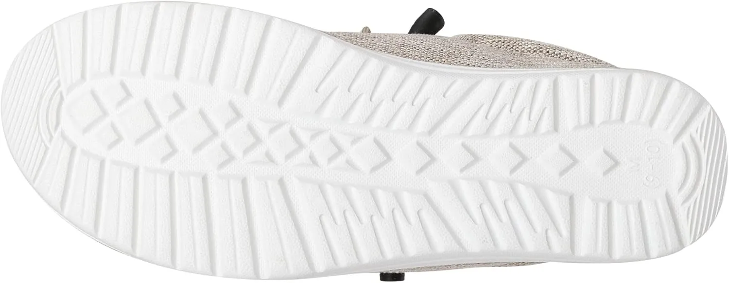 FOCO Men's NCAA College Team Logo Lightweight Loafers Lace Up Cotton Knit Shoes