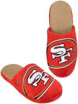 FOCO NFL San Francisco 49ers Men's Slip On Slippers