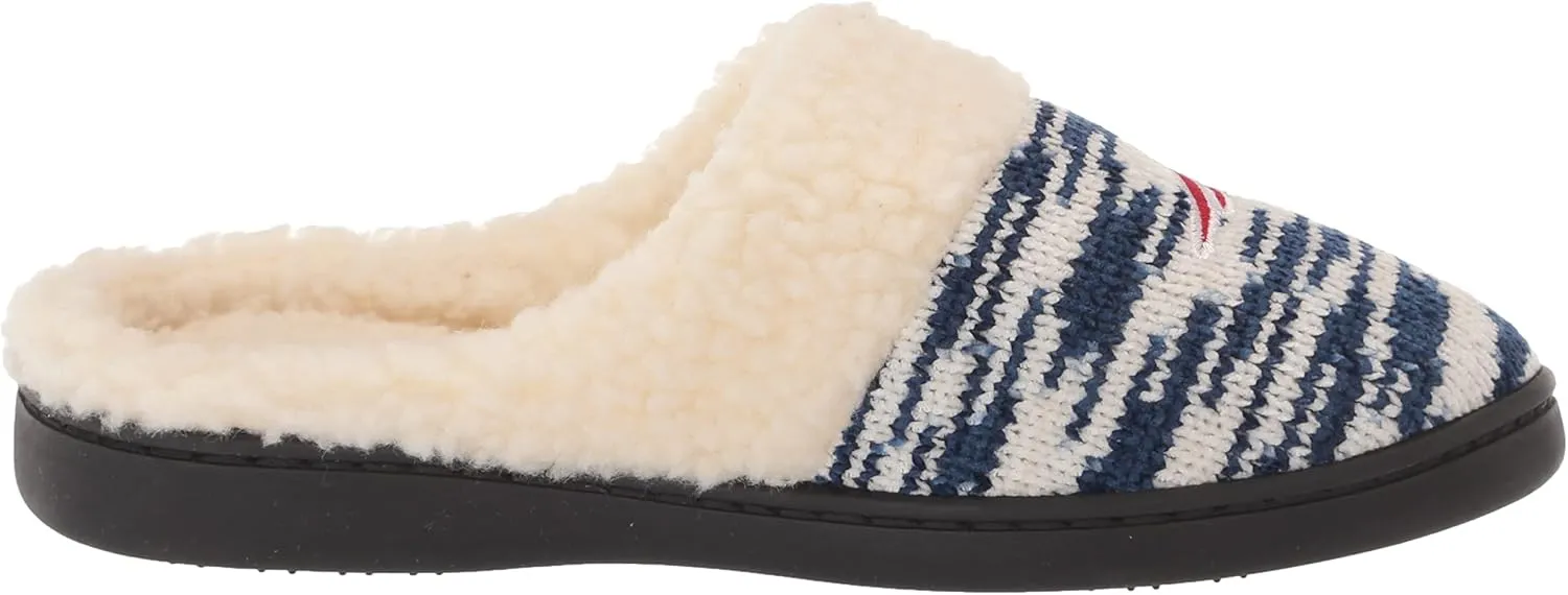 FOCO NFL Sherpa Lined Colorblend Cup Sole Slippers