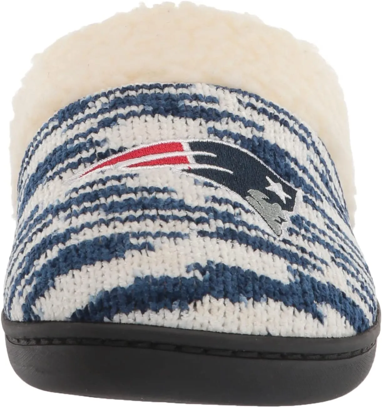 FOCO NFL Sherpa Lined Colorblend Cup Sole Slippers