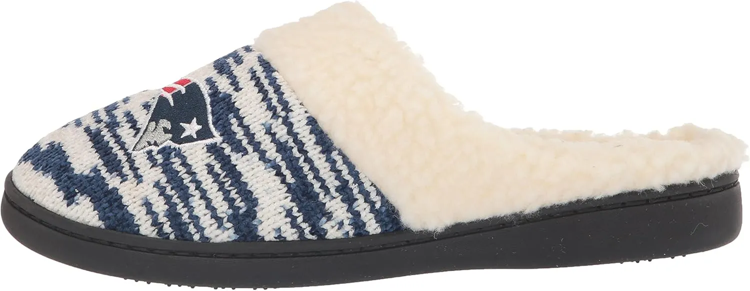 FOCO NFL Sherpa Lined Colorblend Cup Sole Slippers