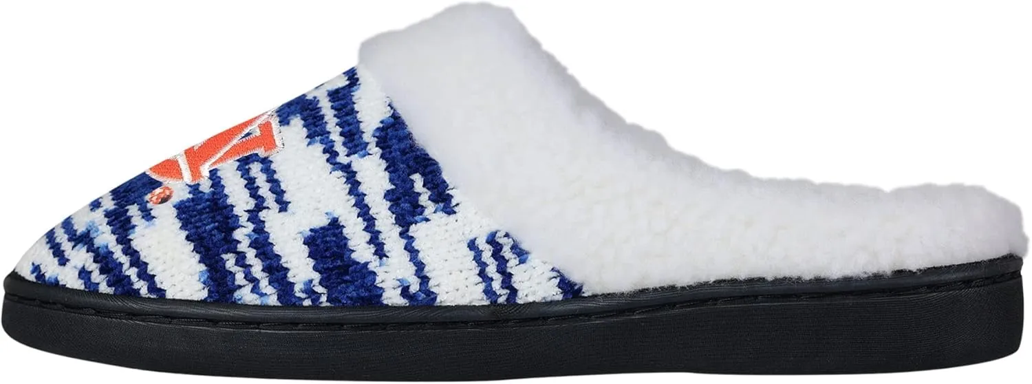 FOCO NFL Sherpa Lined Colorblend Cup Sole Slippers