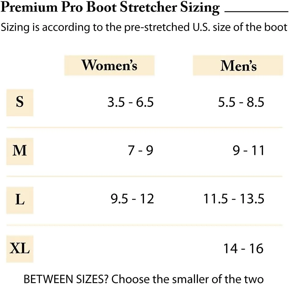 FootFitter Premium Professional Boot Width Stretcher - Loosen & Widen Hiking/Work Boots, Heavy Duty Boot Stretcher (2 PACK)
