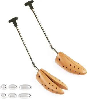 FootFitter Premium Professional Boot Width Stretcher - Loosen & Widen Hiking/Work Boots, Heavy Duty Boot Stretcher (2 PACK)