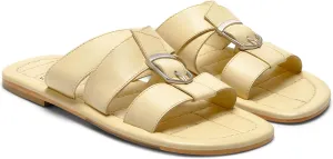 Free People Women's Sloan Buckle Sandal, Buttermilk, 8