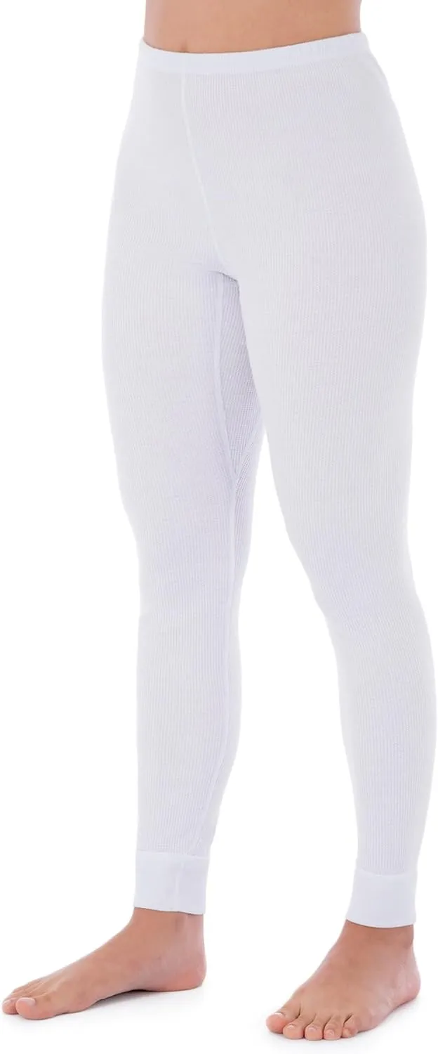 Fruit of the Loom womens Micro Waffle Thermal Bottom