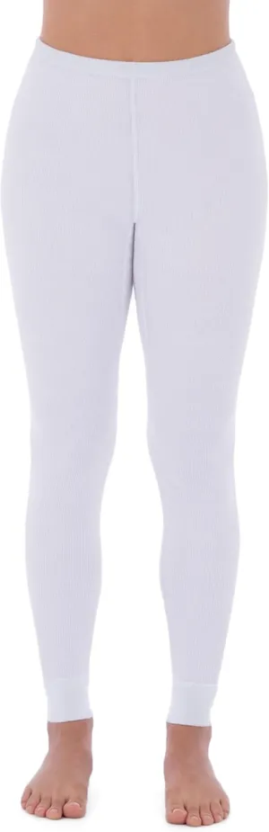 Fruit of the Loom womens Micro Waffle Thermal Bottom