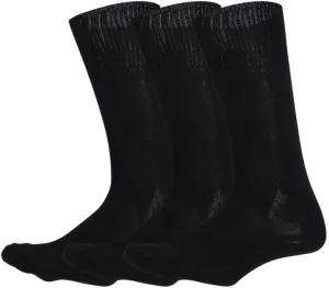 Genuine GI Military Tactical Boot Socks – US Made Wool Blend Cushion Sole Army Moisture-Wicking Combat Socks (3-Pack)