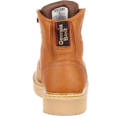 Georgia Boot Barracuda Gold Wedge Men's Work Boot G6152 **ONLINE ONLY