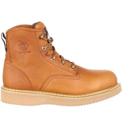 Georgia Boot Barracuda Gold Wedge Men's Work Boot G6152 **ONLINE ONLY