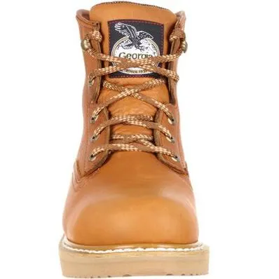 Georgia Boot Barracuda Gold Wedge Men's Work Boot G6152 **ONLINE ONLY