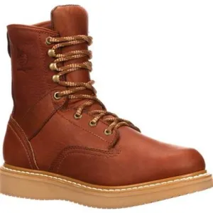 Georgia Boot Barracuda Gold Wedge Mens Work Boots G8152 **ONLINE ONLY