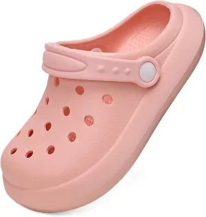 Gigididi Kids Clogs Toddler Garden Slip On Water Shoes,Beach Slipper for Boys and Girls