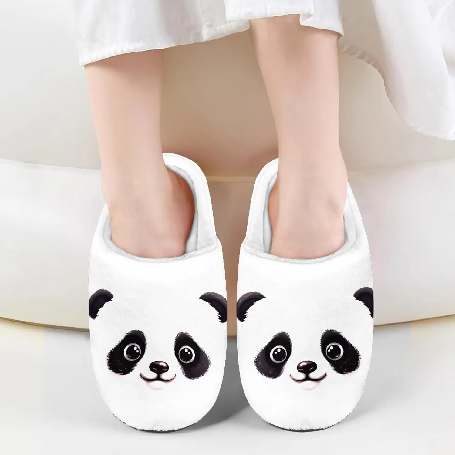 Girls Cute Animals House Slippers Kids Slip On Indoor Bedroom Memory Foam Slippers Size 9-14.5