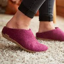 Gler Ups Slip On Rubber Sole Slipper