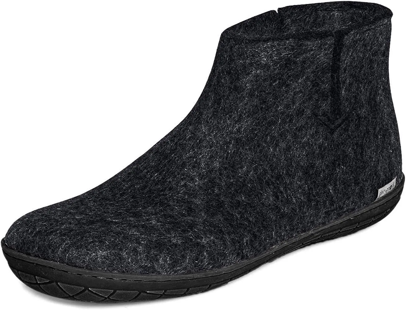 Glerups 100% Gotland Sheep Wool Boot Slipper with rubber sole - Unisex