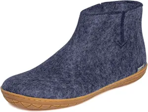 Glerups 100% high quality wool mix Boot Slipper with rubber sole - Unisex