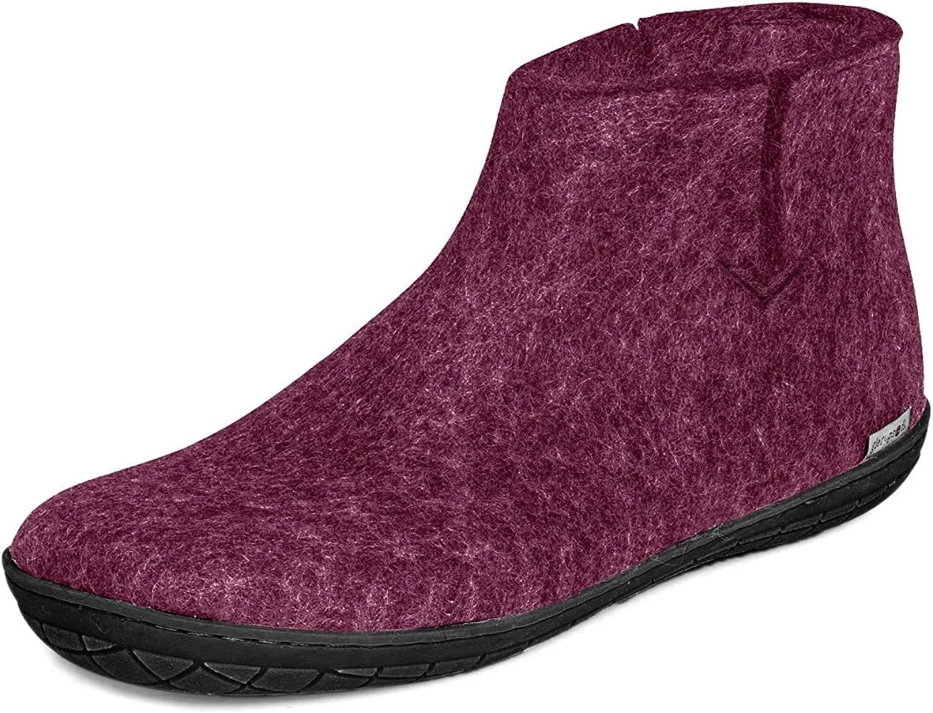Glerups 100% high quality wool mix Boot Slipper with rubber sole - Unisex