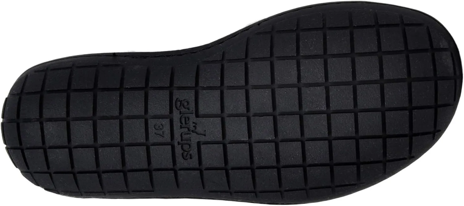 Glerups 100% high quality wool mix Boot Slipper with rubber sole - Unisex