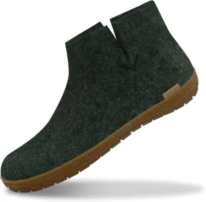 Glerups 100% high quality wool mix Boot Slipper with rubber sole - Unisex