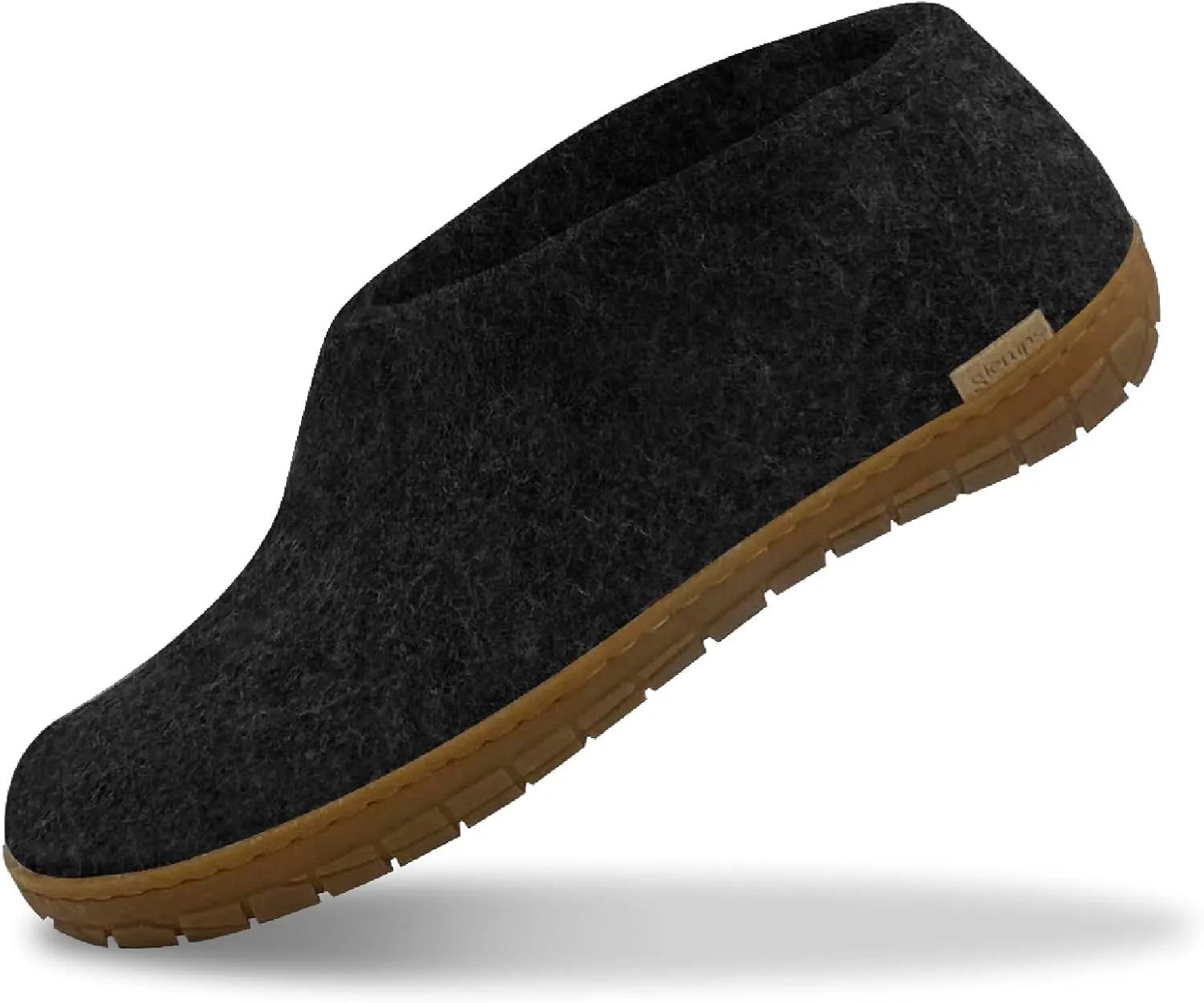 Glerups 100% high quality wool mix Shoe Slipper with rubber sole - Unisex