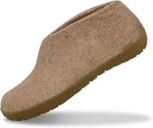 Glerups 100% high quality wool mix Shoe Slipper with rubber sole - Unisex