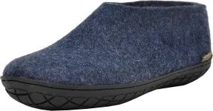 Glerups 100% high quality wool mix Shoe Slipper with rubber sole - Unisex