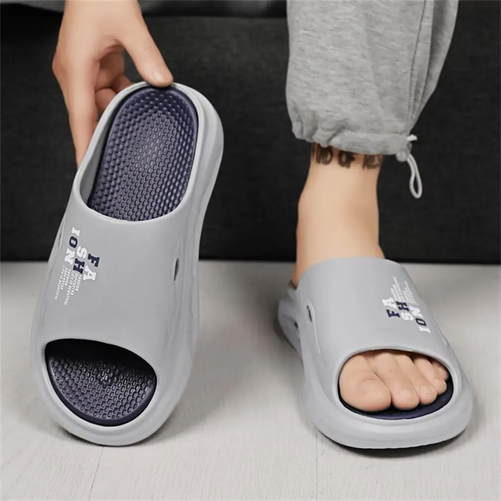 GSLMOLN Slippers Slides for Men, Non-Slip Cloud Slides House Bedroom Shoes Shower Quick Drying Sandals Indoor and Outdoor